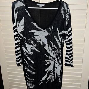 Catherine Barkley V-neck lightweight sweater dress